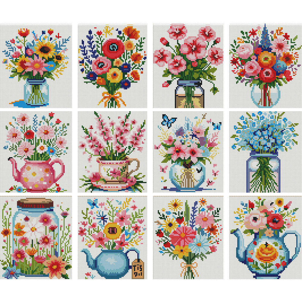 Florist Supply Vases - EverShine-pintura de diamante 5D para perro