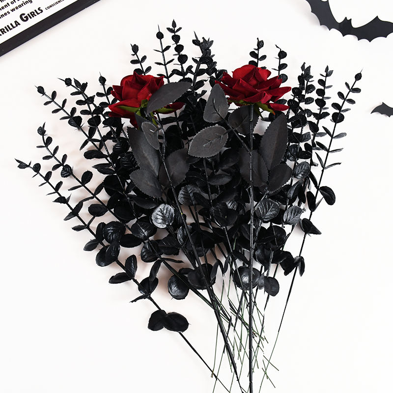 Florist Supply Bulk - Tallos de rama de eucalipto artificiales