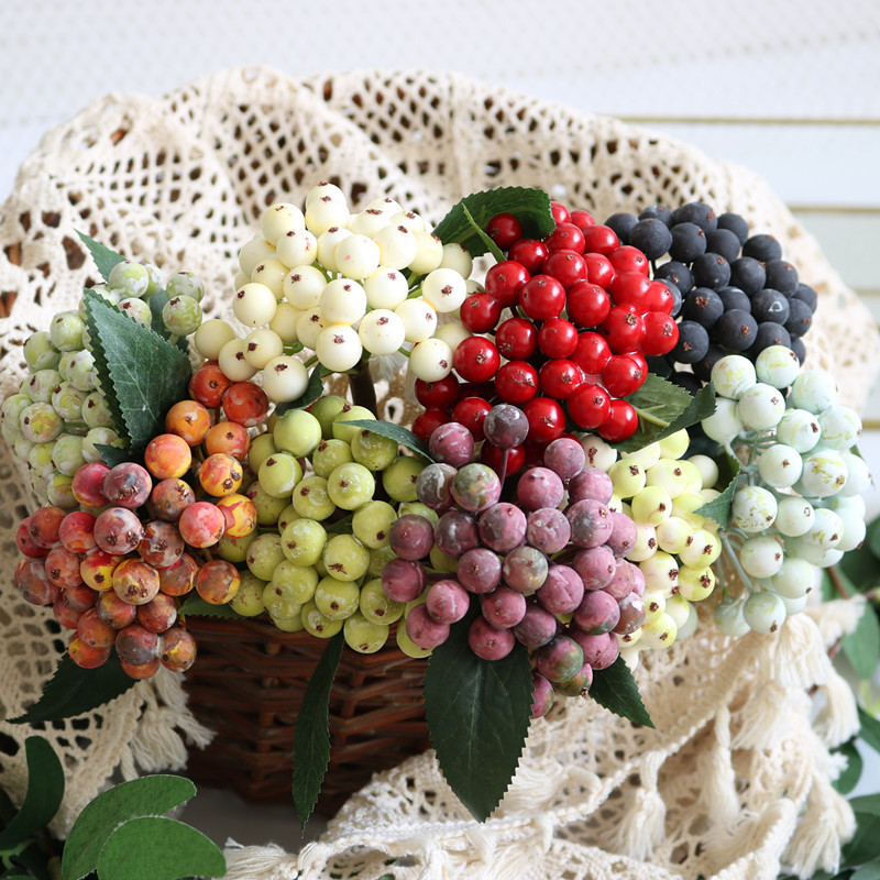 Florist Supply Bulk - 1 unidad de ramo de bayas