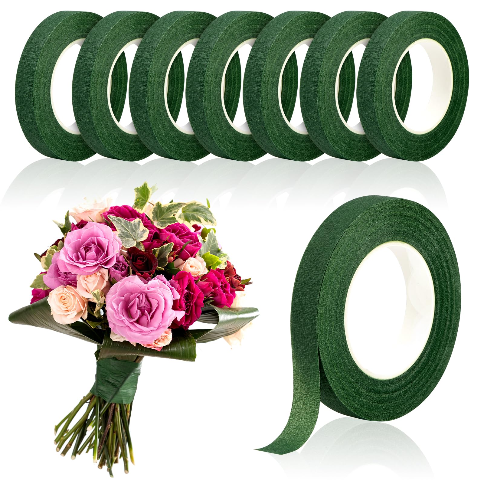 Cinta Floral Verde de 20 Yarda - Florist Flower Supply reseña y precio