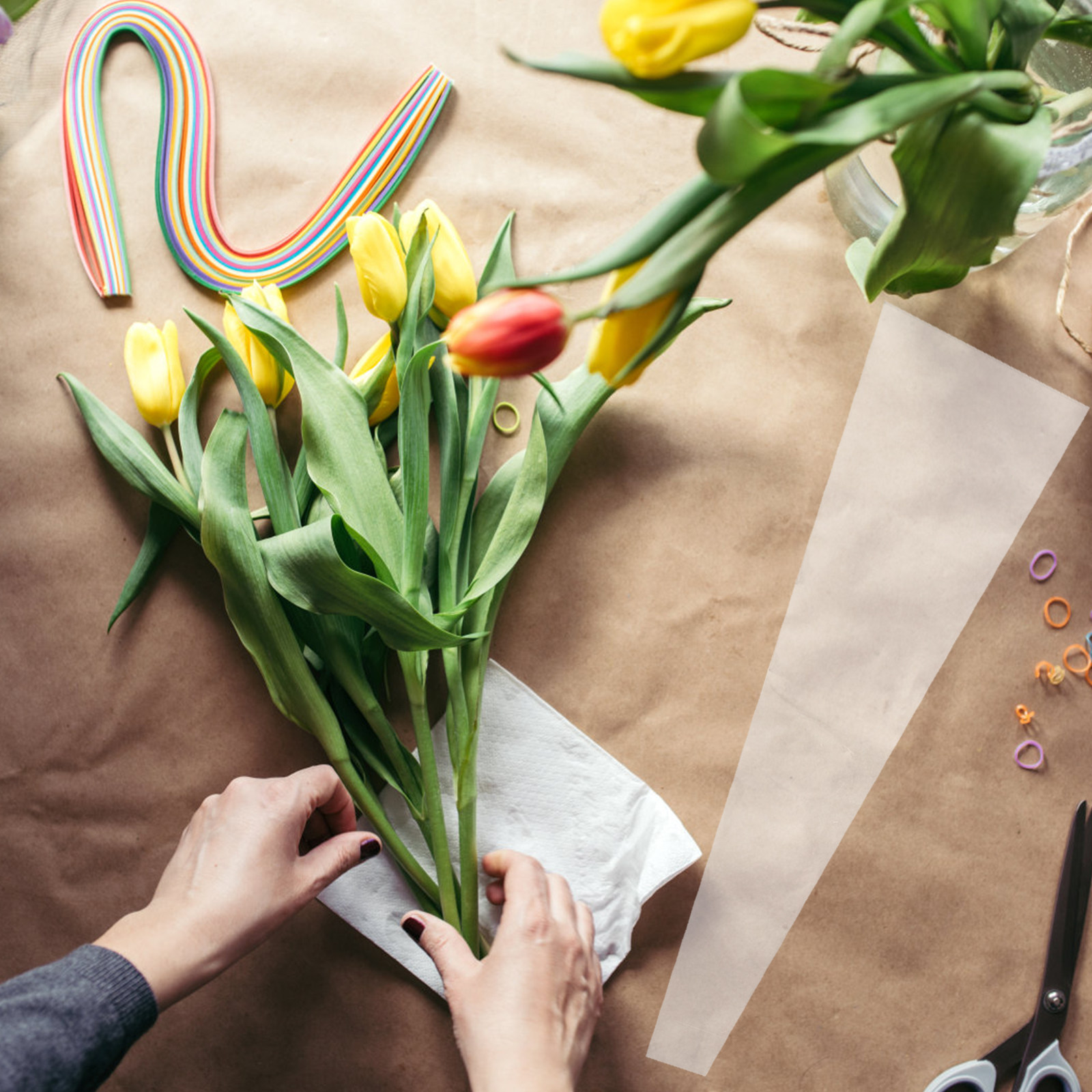 50 unidades de bolsas de celof - Florist Flower Supply reseña y precio
