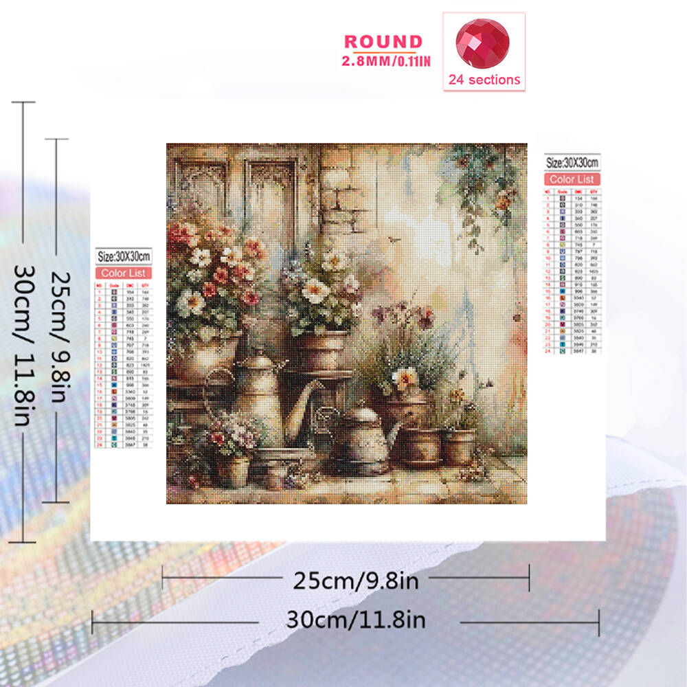 Momoart oso mosaico de diamant - Florist Supply Vases reseña y precio