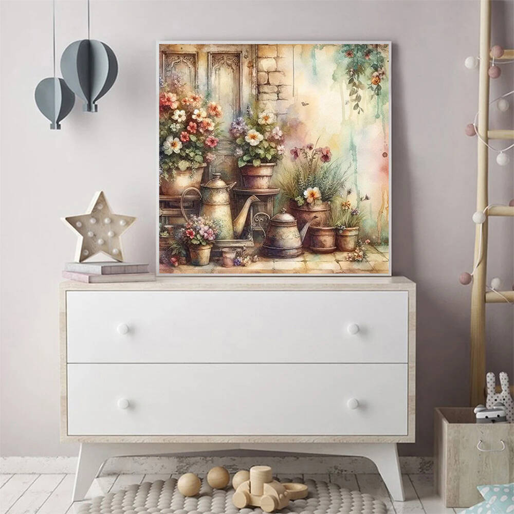 Momoart oso mosaico de diamant - Florist Supply Vases reseña y precio