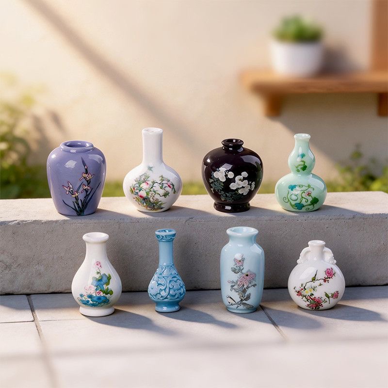 8 piezas de mini jarrones de r - Florist Supply Vases reseña y precio