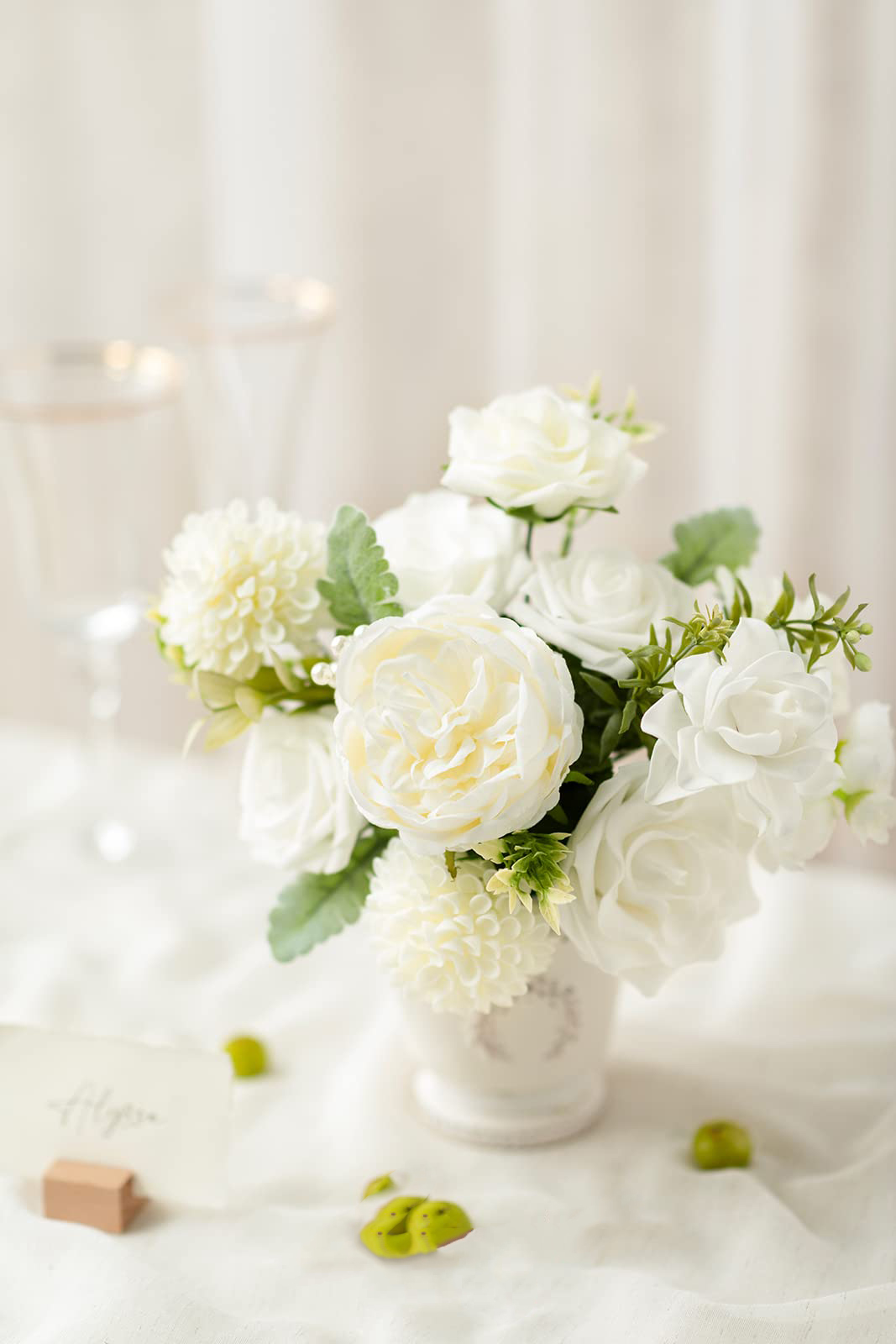 Flores artificiales de Dalia,  - Florist Supply Bulk reseña y precio