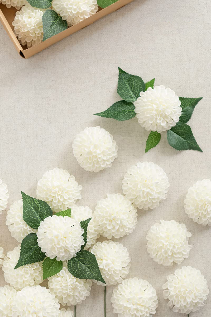 Flores artificiales de Dalia,  - Florist Supply Bulk reseña y precio