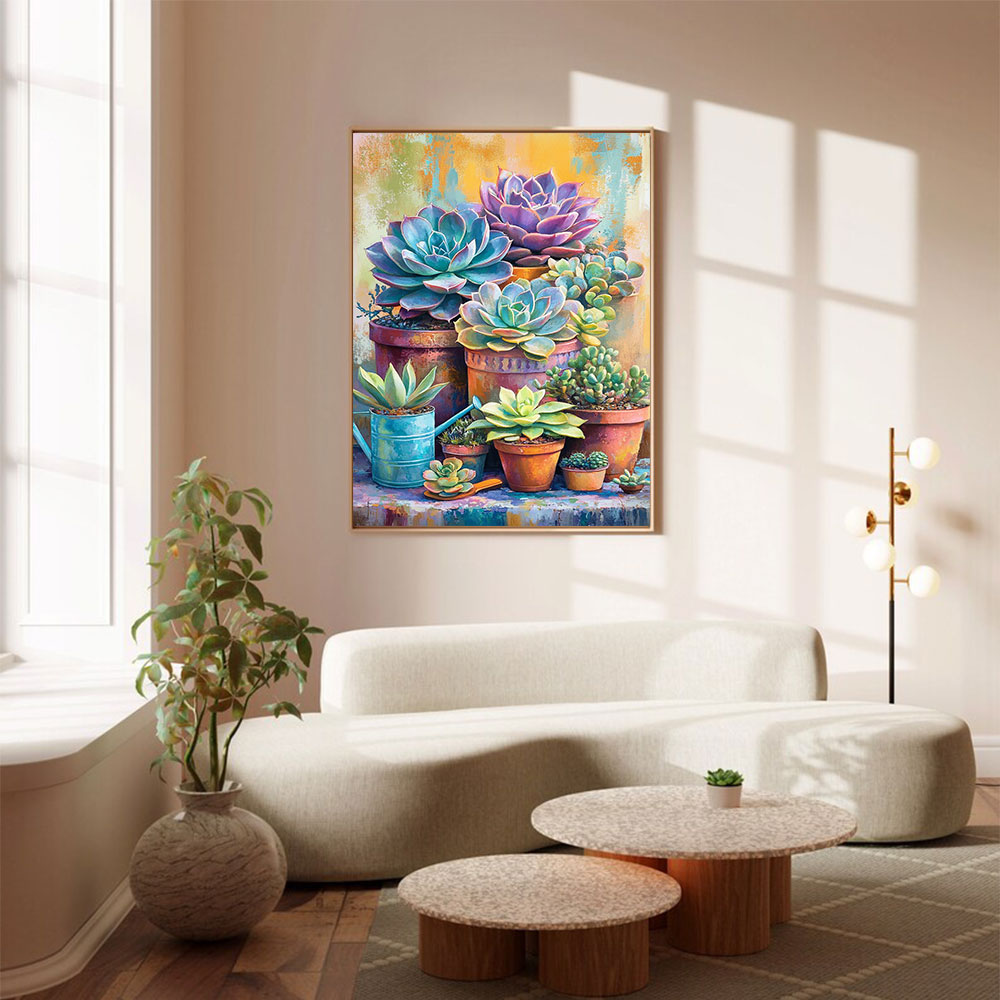 Huacan-pintura de diamante 5D  - Florist Supply Vases reseña y precio