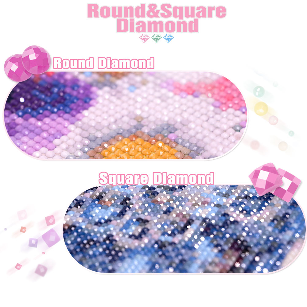 Huacan-pintura de diamante 5D  - Florist Supply Vases reseña y precio